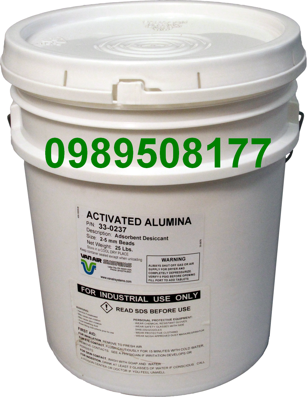 Activated Alumina Desiccant 3/16